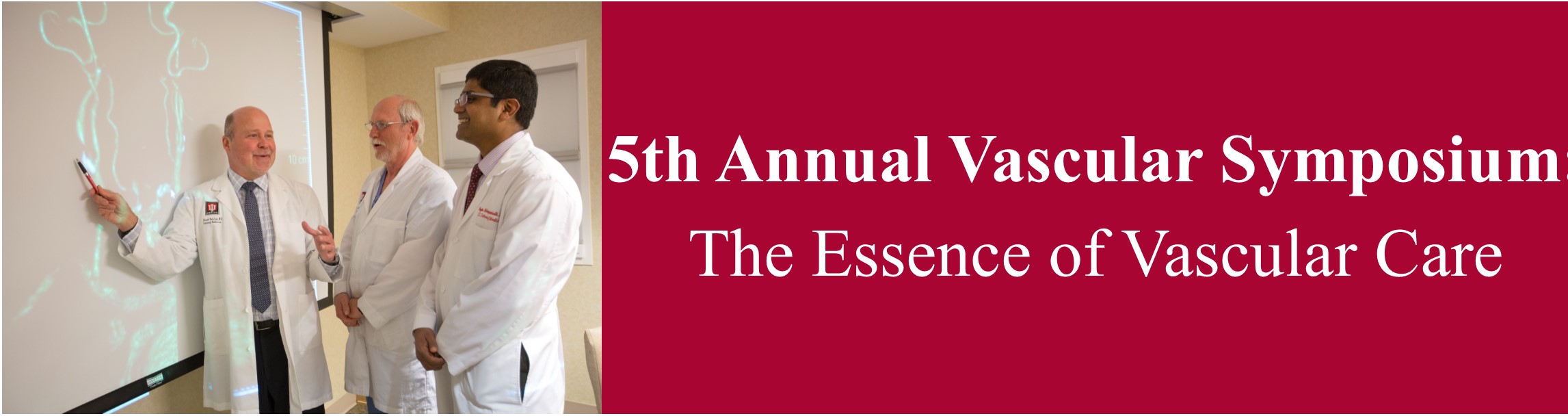 5th Annual Vascular Symposium: The Essence of Vascular Care Banner
